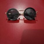 Fashionable Adjustable Sunglasses: Suitable for retro punk parties, sunshade, sun protection and festivals like Easter, graduation season, Halloween and Christmas. With aluminum-magnesium lenses, alloy frames, a glasses case and a lens cloth. photo review