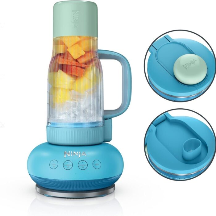 Ninja BlendBOSS™ Tumbler Blender with 26oz Travel Tumbler, Lavender Lemonade