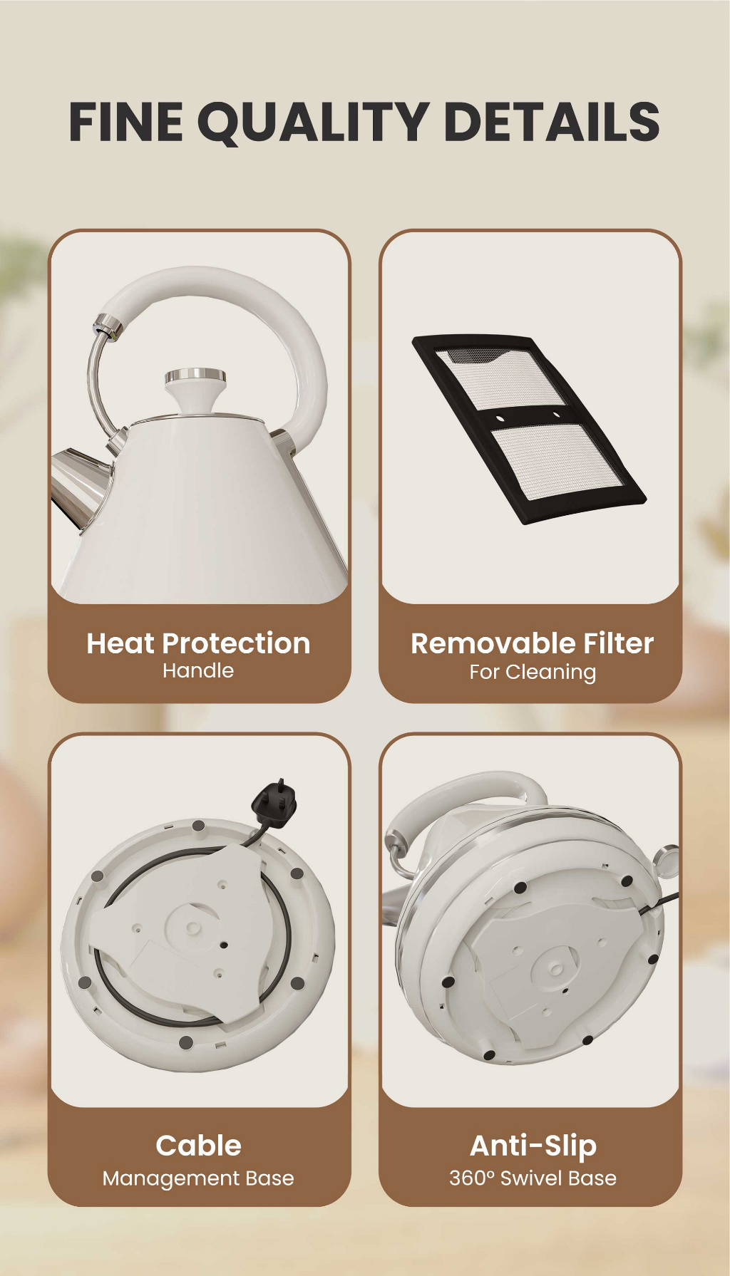 Russell Taylors SpeedBoil Retro Kettle RK-10 (1.7L)