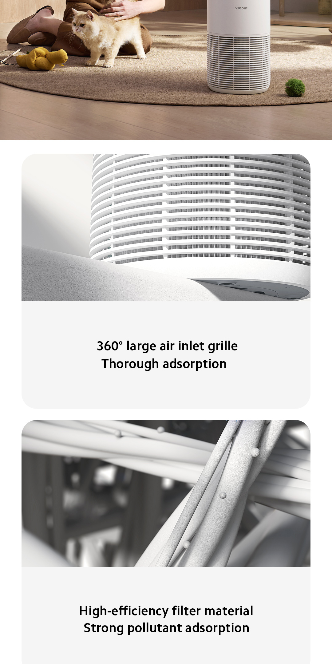 【Exclusive for New Users】Xiaomi Smart Pet Care Air Purifier – Halal-Friendly & Approved by Local Islamic Community | Supported by Malaysia Amex