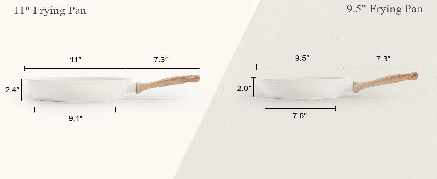 【One - Day Only】17 - Piece Non - stick Cookware Set