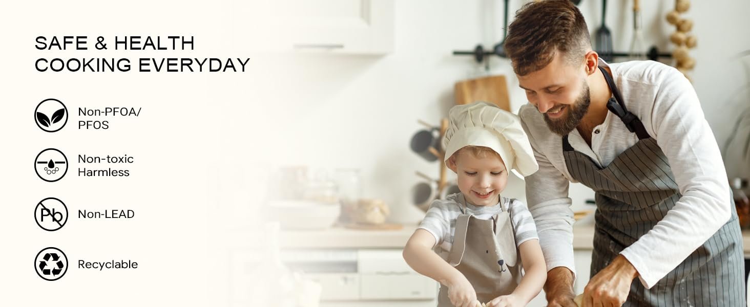 【One - Day Only】17 - Piece Non - stick Cookware Set