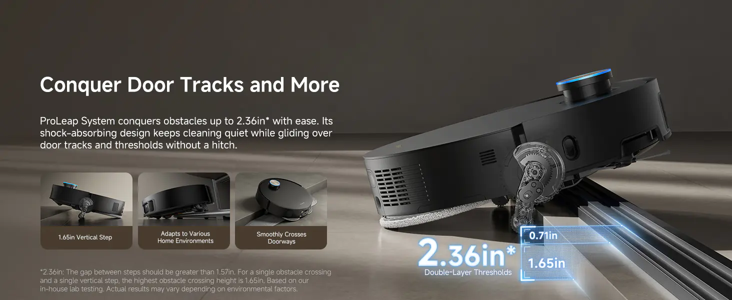 X50 Ultra Robot Vacuum and Mop - Halloween Limited time 10% discount Auto-Empty and Mop Self-Cleaning, 20,000Pa Suction, Obstacle Avoidance and 360° Navigation, Corner to Edge Deep Cleaning, Detangling Brush