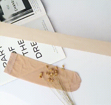 Women’s sheer crystal silk socks