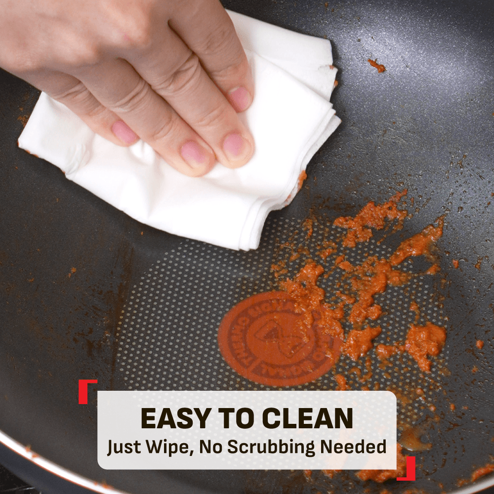 [gearhubui Exclusive] Tefal Supercook 9pcs set (Frypan 24cm, Wokpan 28cm, Stewpot 22cm & 24cm, 3 Spatulas)